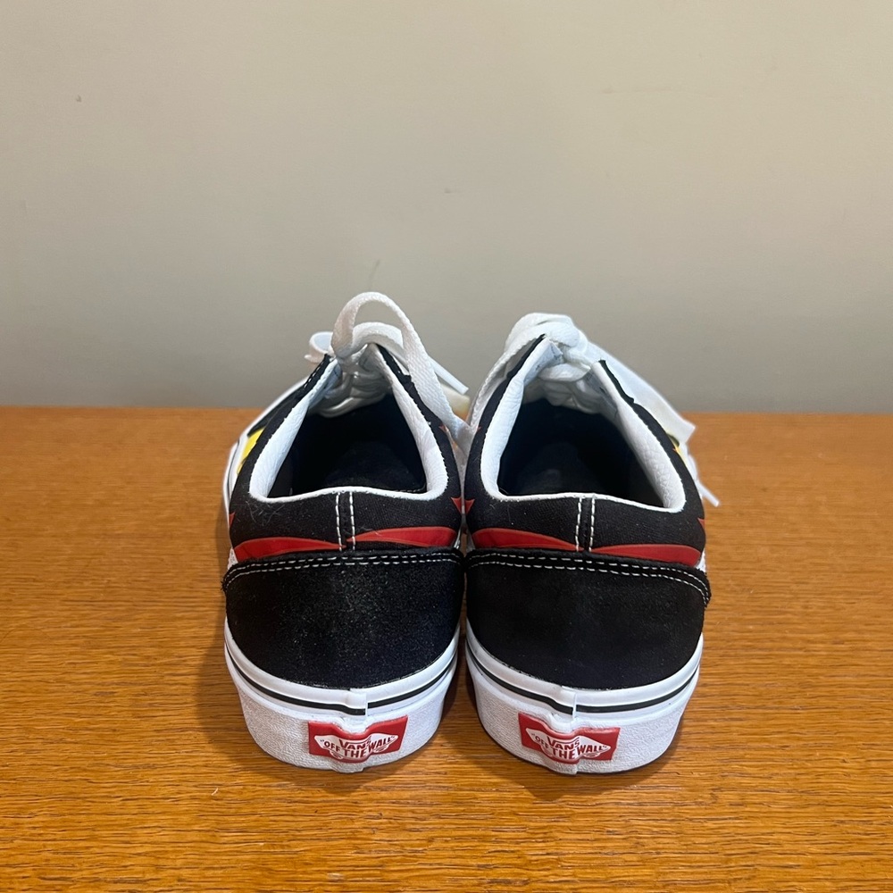 VANS Old Skool Flame Sneakers Size 8 - Picture 3 of 5